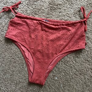EUC Aeire High Waisted Bikini Bottoms